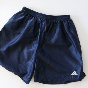 Adidas Nylon Soccer Shorts Navy Blue Size L